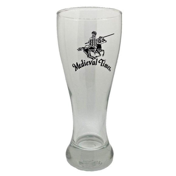 Medieval Times Weizen Pilsner Draft Beer Glass 18 oz. 8.5” Tall - Picture 1 of 8